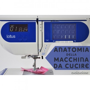 L'Anatomia della macchina da cucire: Impara a cucire a macchina, Lezione 1