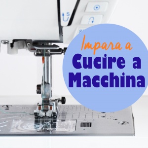 Impara a cucire a macchina con il corso GRATUITO di Cucicucicoo per principianti! Ogni lezione è abbinata ad un tutorial per un progetto pratico per creare qualcosa di fantastico! #imparareacucire #lezionedicucito