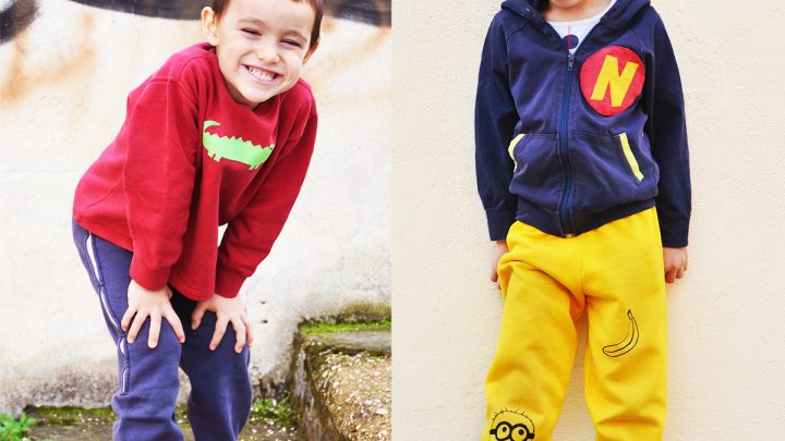 Image for Cucire pantaloni per bambini da felpe (refashion)